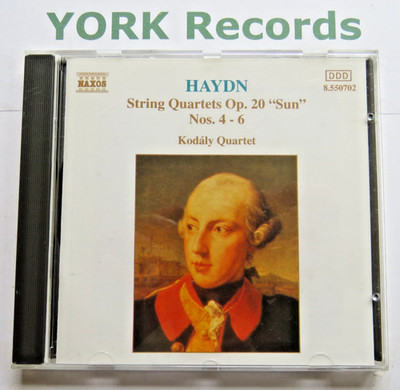 HAYDN - String Quartets Op 20 Nos 1-4 KODALY QUARTET - Excellent Con CD Naxos