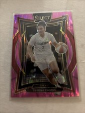 2025 Panini Select WNBA - Concourse Te-Hina Paopao #49 Pink Flash Prizm (RC)
