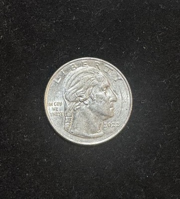 Anna May Wong 2022 D Quarter Error Coin 'In Cod We Trust' Misprint