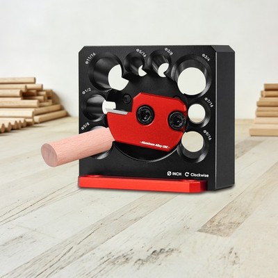 8-hole Electric Drill Stick Dowel Wooden Rods Cutter Auxiliary Tool For Woodwork