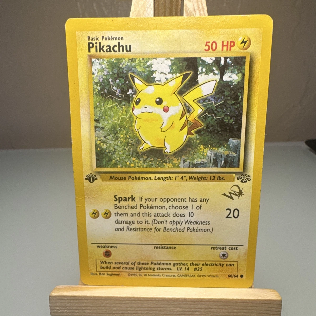 Pikachu Pokémon TCG 1st Edition Individual Trading Card Games for