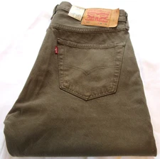 Levi's 501 Originals 100%Cotton Button Fly Men's Jeans 34 X36