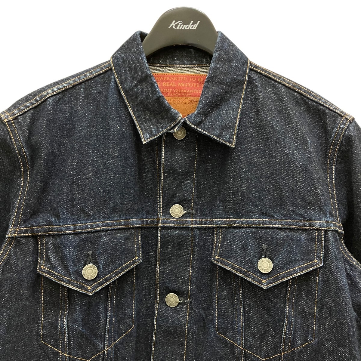096◆THE REAL McCOY'S DENIM JACKET 004J REAL McCOY'S Lot. 004J – The Real McCoy's