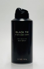1 Bath  Body Works BLACK TIE Mens Deodorizing Body Spray Mist 3.7 oz 