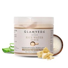 Glamveda Rice Water Scrub For Brightening Skin 100g B774