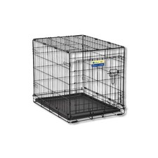 Pet Essentials Small Steel Dog Crate Black 20 in H x 18 in W x 24 in 6110PG