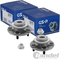 2X GSP RADLAGER-SATZ Hinten Beidseitig Passend FÜR Infiniti I30 Nissan Almera