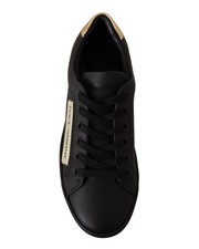 Preloved dolce & gabbana Leather Sneakers Casual Style Women Black