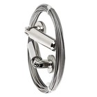 1 Set Vorhang drapieren Drahtstange Fenster Vorhang Spannung Draht Bild