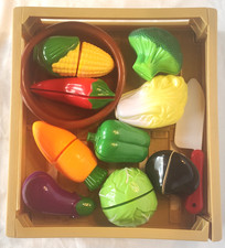 Plastic Fresh Produce Crate Knife Bowl Vegetable Chopping Cutting