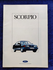 FORD Scorpio CL GL Ghia 4x4 Prospekt 3.1987