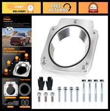 92mm Throttle Body Adapter For Ls1 To Ls3 4-bolt Fits 4.8l-6.0l Engines Dbc