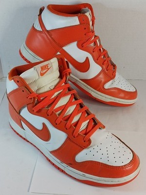 Nike Dunk SP High 'Syracuse' Orange Sneaker Casual Shoes Mens 10 US 2020