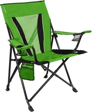 XXL Dual Lock Portable Camping Chair - Supports up to 400Lbs - Enjoy the Outdoor
