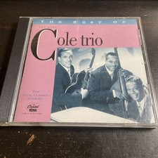 BEST OF THE NAT KING COLE TRIO 22 Tracks CD 1942-1946 Oscar Moore Johnny Miller
