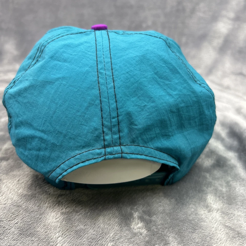 Beatbox Break Dance 1980S Vintage Color Block Azul e Roxo Street Hip-Hop RARO!�� - Imagem 4 de 4