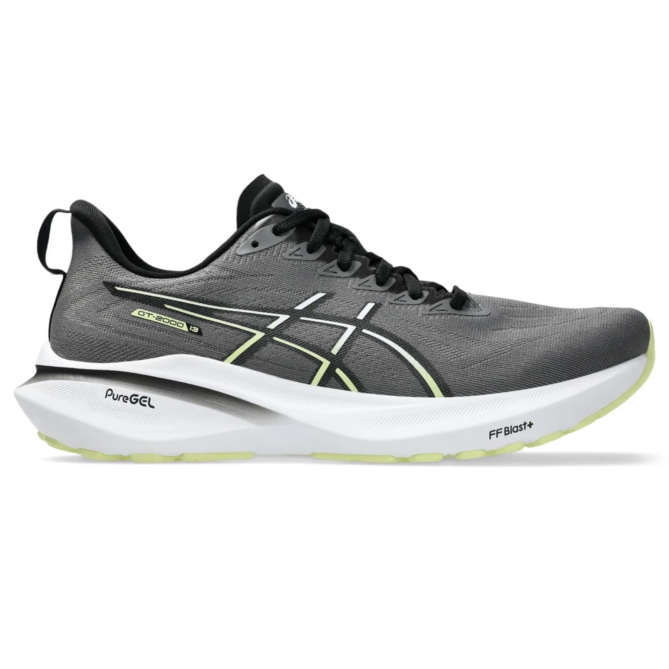 Кроссовки беговые мужские ASICS GT-2000 13 (очень широкие 4E), карбоновые/черные - Изображение 2 из 4