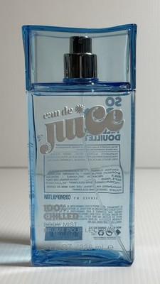 Eau De Juice 100% CHILLED 8 Oz Body Mist for Women by Cosmopolitan Blue