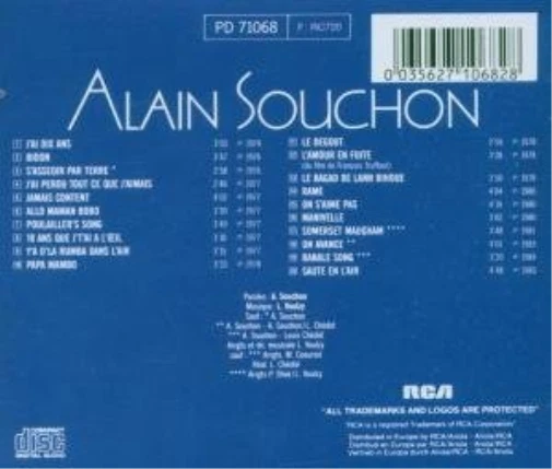 Alain Souchon Best of Alain Souchon (CD) - Image 2 of 2