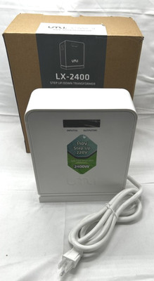 UMI 2400W Step Up Voltage Converter- 110V to 220V for European Appliances