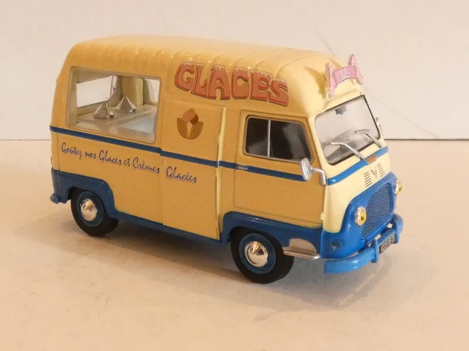 Miniature Renault Estafette « Marchand de Glaces » Altaya 1/43 - Photo 2/3