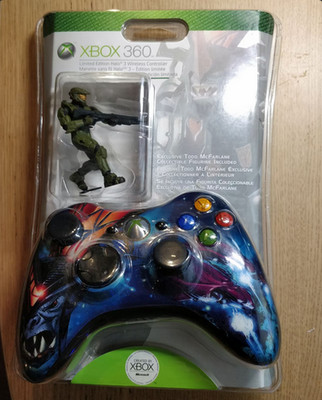 Halo 3 Limited Edition Wireless Controller Spartan  XBOX 360 mit Figur von 2007