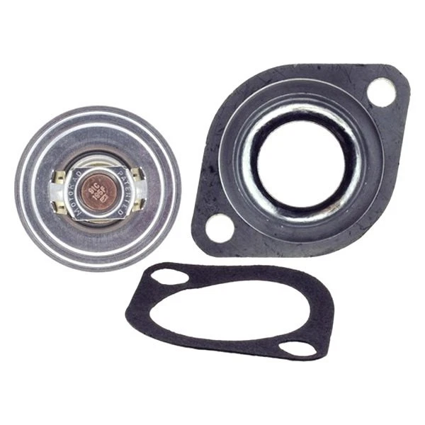 For Chrysler Newport 73-75 MotoRad Engine Coolant Thermostat & Housing Assembly - Image 3 of 4