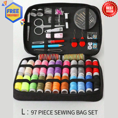 Travel Sewing Kit Portable Mini Needle Thread Set | Home Emergency Repair Adults