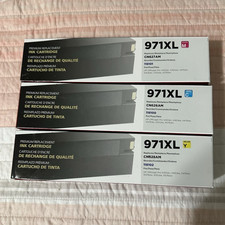 971XL Compatible Ink Cartridges C/M/Y for HP CN626AM CN627AM CN628AM