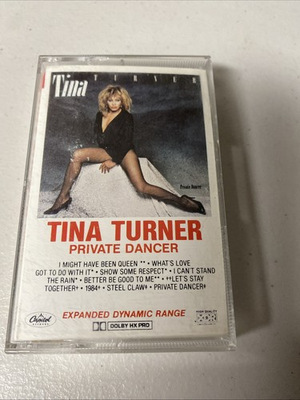 #ad Tina Turner • Private Dancer 1984 Cassette no pressure pad plays fine $6.49