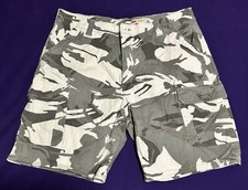 WRANGLER Men's Size 40 Camo Cargo Stretch Carpenter Utility Chore Work Shorts