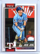 2026 Topps #98 Josh Jung Rainbow Foil