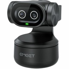 EMEET Pixy Dual-lens 4K PTZ Webcam with Gesture Control and Auto Tracking, Work