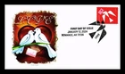 US COVER LOVE DOVE FOREVER FIRST DAY ISSUE PANDA CACHET