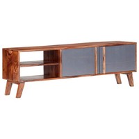 Tv Schrank Fernsehtisch Fernsehschrank Lowboard Tv MöBel Massivholz Vidaxl