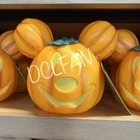 Disney Parks 2026 Mini Mickey Mouse Musical Light Up Pumpkin NEW