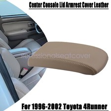 For 1996-2002 Toyota 4runner Limited Leather Center Console Armrest Cover Tan For 1996-2002 Toyota 4runner Limited Leather Center Console Armrest Cover Tan