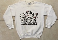 Vintage Disney Designs 101 Dalmatians Crew Neck Sweater Medium
