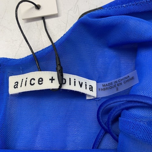 Alice+Olivia Cocktailkleid von Stacey Bendet, Stretch Jersey, Gr. UK 6 Tropical - Bild 11 von 15