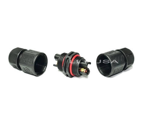 Connecteur étanche - Mothinessto - 3 Broches - 250 V - 16 A - IP68 - Bricolage