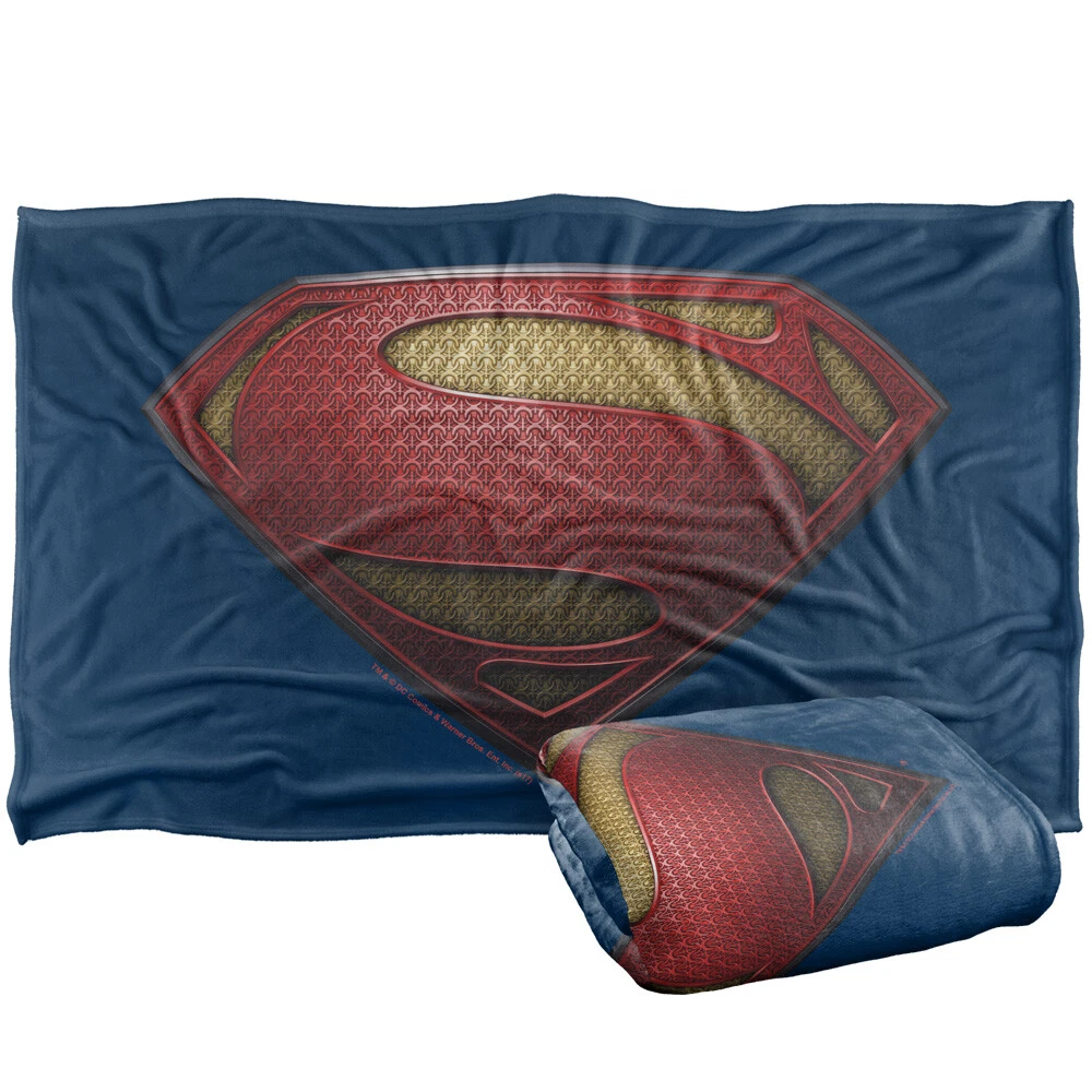 SUPERMAN LOGO Silky Touch Super Soft Throw Blanket 152 x 127 cm