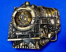 RailRoad Train Car Vintage Figural Steam Engine Vintage Belt Buckle