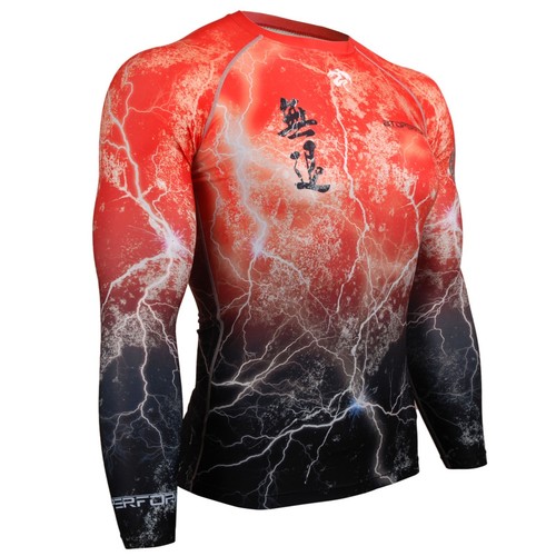 BTOPERFORM Compression shirt Base Layer Under Skin Tight Rash guard MMA Gym S-1 - Picture 37 of 44