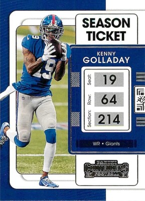 2021 Panini Contenders #75 Kenny Golladay GIANTS | eBay