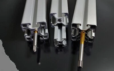 REALPROFIEL Bearbeitung für Gewinde in Aluprofile M6 für 20x20 & 20x40 Gewindebearbeitung