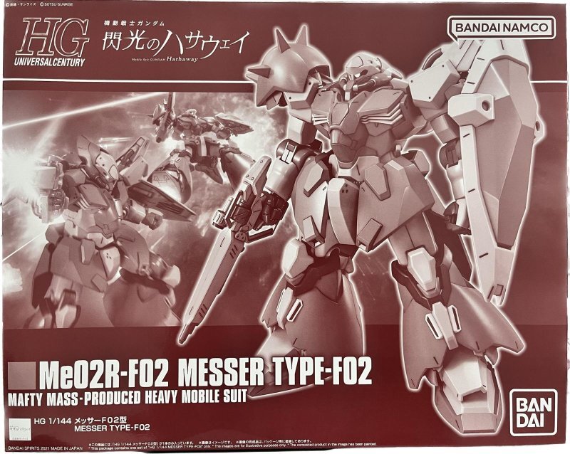 Bandai HGUC 1/144 HG Messer Type Me02R-F02 Mobile Suit Gundam
