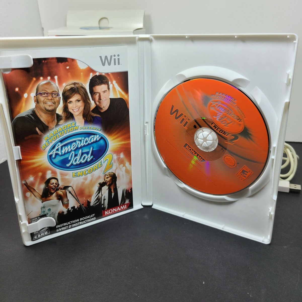 Karaoke Revolution American Idol Encore 2 Nintendo Wii 2008 With