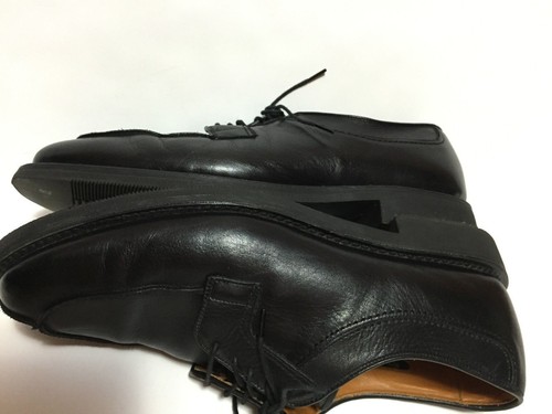 Allen Edmonds Shoes Mens Stockbridge Black Norwegian Split Toe Oxfords (1508) - 第 10/11 張圖片