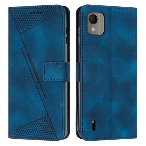 For Nokia C110 PU Leather Card Slot Shockproof Case Wallet Cover - Picture 13 of 17
