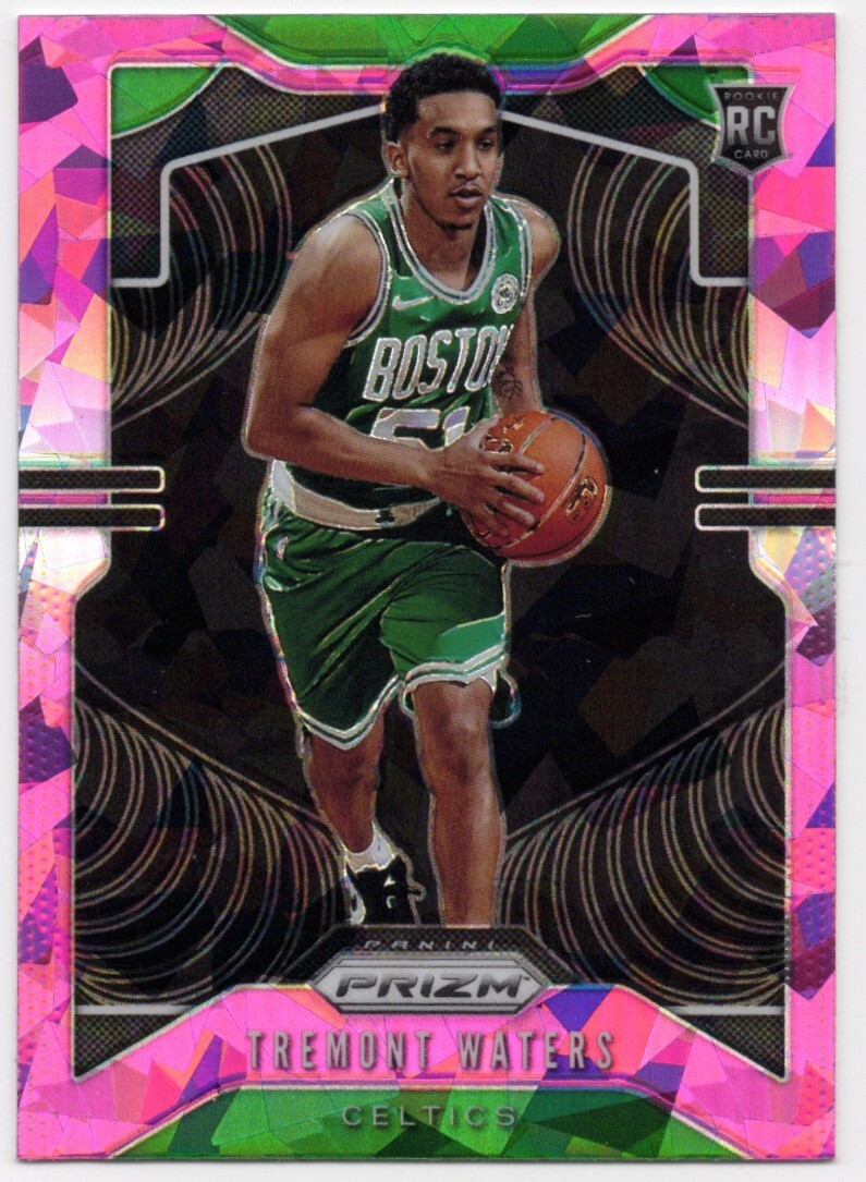 2019-20 Panini Prizm - Tremont Waters RC #286 Pink Ice Prizm - Boston Celtics